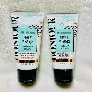 Bath & Body Works Emily in Paris Macaron Cloud Body Cream Mini | Set of 2